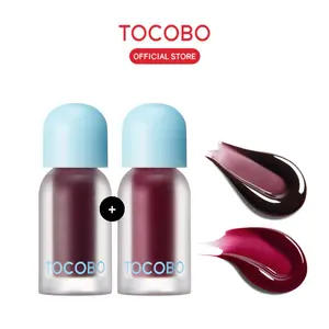 [TOCOBO Official] Overcherry lip combo (Black Cherry + Plum Jam) Set de Labios Overcherry