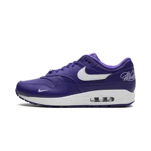 NIKE Air Max 1 '87 SP "Supreme Varsity Purple" Classic Sport Shoes, Style Code HF8813-500