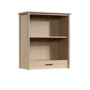 Whitaker Point Library Hutch - Adjustable & Fixed Shelves, Compact Dimensions, Quick Assembly, Ideal for Home Offices & Living Areas