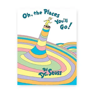 Oh, the Places You’ll Go! by Dr. Seuss – Inspirational Children’s Book, Graduation Gift, Baby Shower Keepsake, Paperback & Hardcover