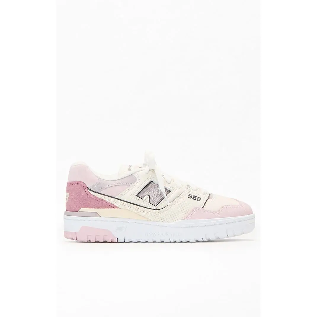 New Balance Women's Pink & White 550 Sneakers - Multicolor New Balance Women's Pink & White 550 Sneakers - Multicolor