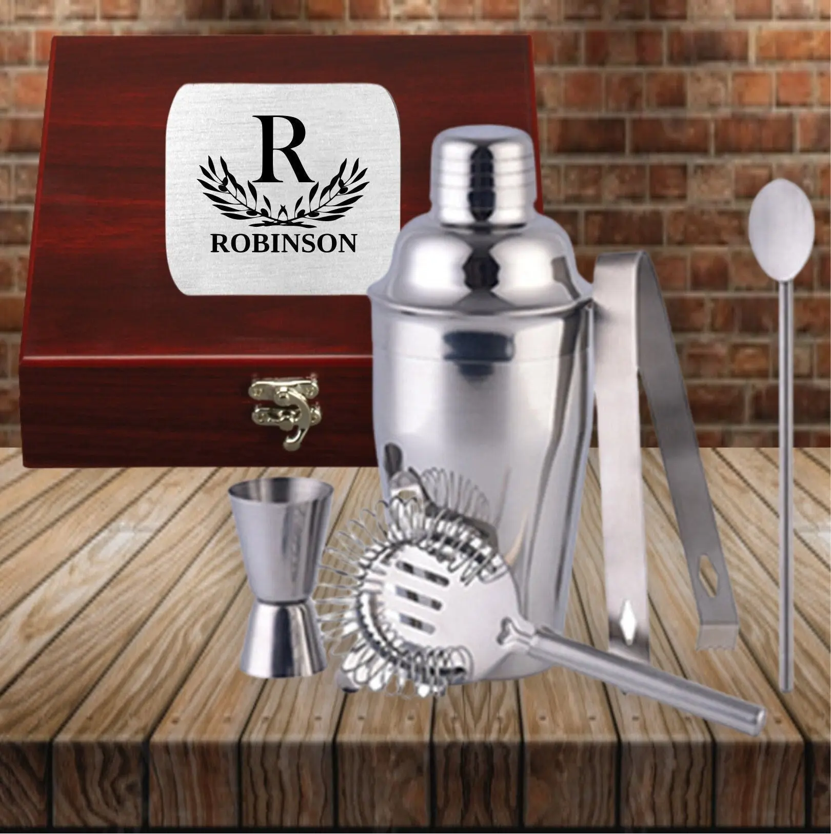 Wedding Gift For Couples Martini Cocktail Set, Personalized Martini Shaker Decanter Wedding Gift, Wedding Shower Martini, Bridal Shower Gift