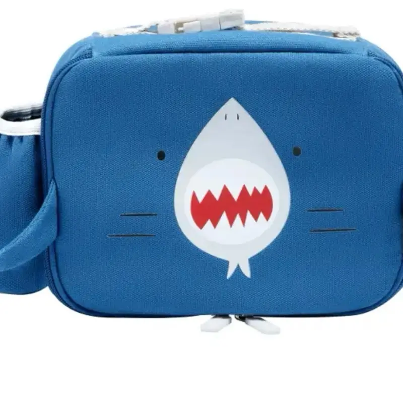 Blue Shark Lunch Bag