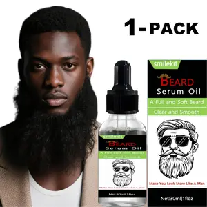 Men's Beard Oil 30ML, Fast Styling & Long-Lasting Moisture, Natural Matte Finish, Soften Beards, Smooth Gentleman Beard Care