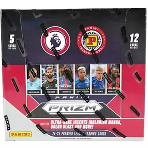 1 (ONE) SIngle PACK - 2024/25 PANINI EPL PRIZM INTERNATIONAL Hobby Pack