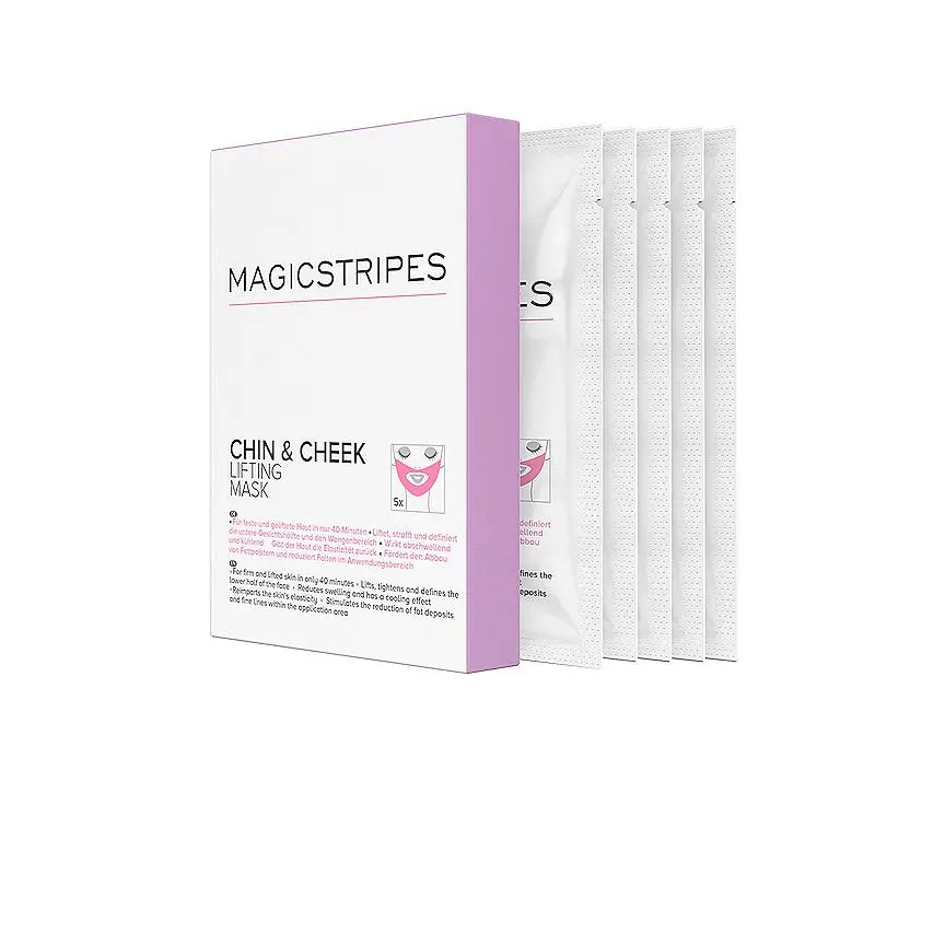 MAGICSTRIPES Chin and Cheek Lifting Mask Box 5 Pack