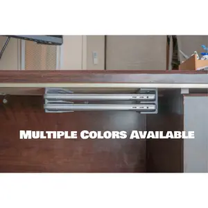 Double Laptop Under Desk Mount/Holder | Fits 2 laptops