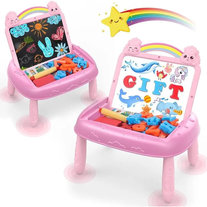 Wooden Montessori Activity Cube for Toddlers 1-2, Educational Sensory Toy with Magnetic Letter Blocks, Object Permanence Box & Tissue Play, Magnetic Building Blocks, Multi Activity Playset