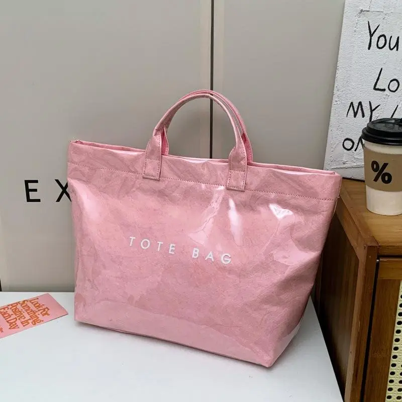 2026 All-Season Holiday Tote Bag, Roomy, Waterproof PVC Build with Multi-Pocket to Keep You Organized Through Summer Trips, and Daily Errands