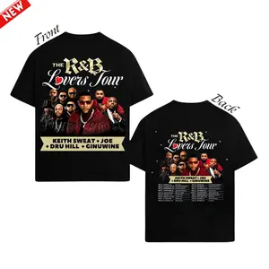 Keith Sweat Joe Dru Hill Ginuwine R&B Lovers Tour 2026 T-Shirt, Vintage Soul Concert Graphic Tee, Classic RnB Fan Apparel Unisex