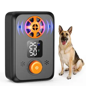 [Masbrill] Ultrasonic Dog Bark Stopper - Ultrasonic Anti-Bark Device with Sound Wave Emitter, Dual-Frequency Bark Control, Humane No-Bark Trainer, USB-C Rechargeable