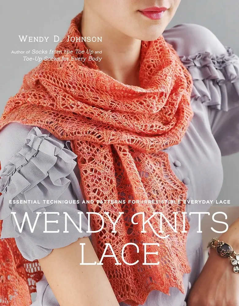 USED Book - Wendy Knits Lace: Essential Techniques and Patterns for Irresistible Everyday Lace by Johnson, Wendy D. (Paperback) - english