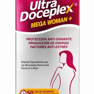 VIJOSA Ultra Doceplex Women's Dietary Supplement - Healthcare Support for Stress Relief, Essential Vitamins (50 Tablets)