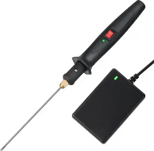 18W Foam Cutter, 10CM Electric Hot Knife, Upgraded Styrofoam Cutting Tool With 100-240V Transformer Adaptor, Board Wire Cutter with Button and Power Light