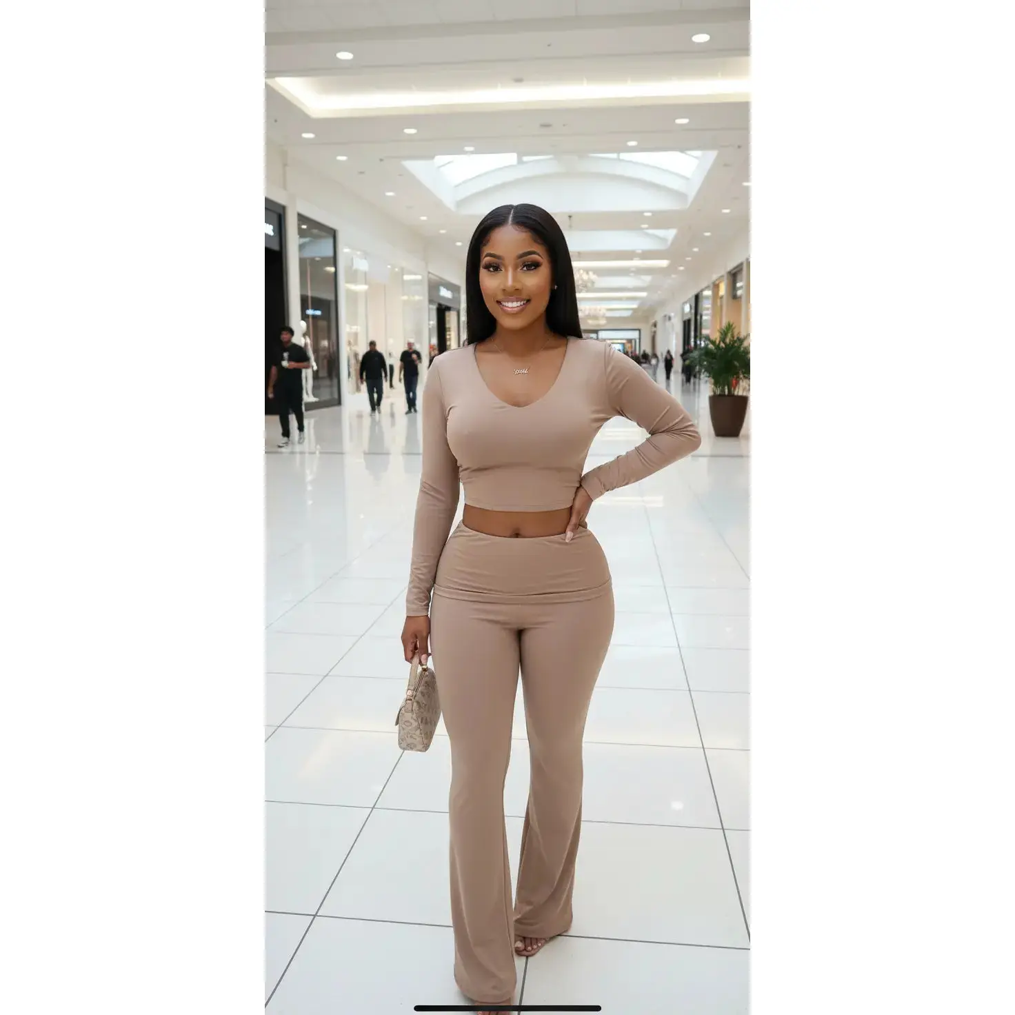 Casual Vneck Set