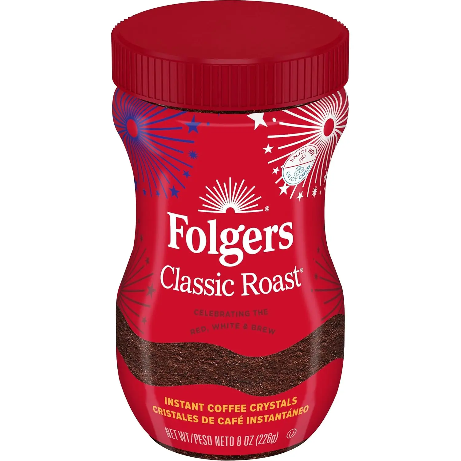 Classic Roast Instant Coffee, 8 Oz Jar