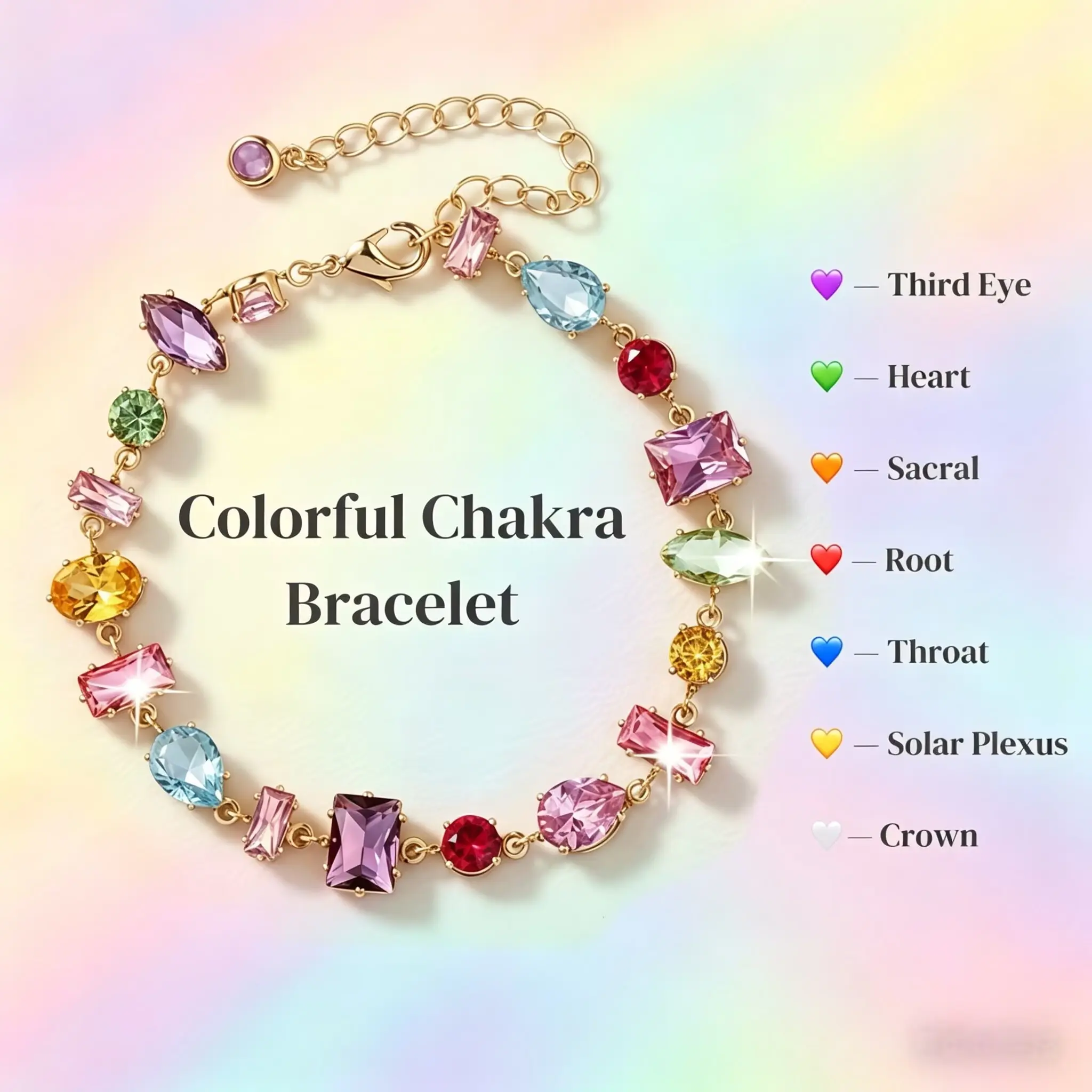 Dopamine Candy Bracelet for Women 18K Gold Plated Mood Boosting Jewelry Y2K Energy Beaded Bracelet Thoughtful Gift for Girlfriend BFF Her Jewelry valentines gifts for gf gifts for bestfriend Colorful bracelet