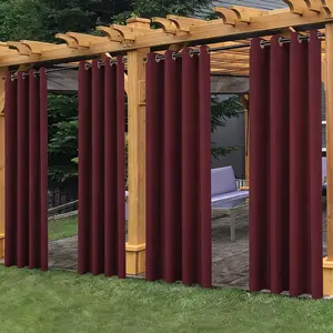 4-Piece Set, Blackout & Energy-Saving Curtains, Heat Insulation, Noise Reduction & Privacy Protection, Modern Metal Grommet Top, Suitable for Living Room, Bedroom, Balcony & Multiple Scenarios