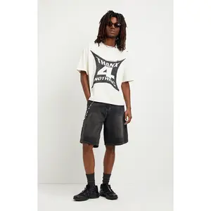 Pacsun Men's Parker Baggy Jean Shorts Carpenter Black