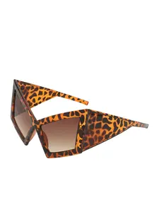 Future Tech Glasses Unique Motorcycle Style Large Frame Sunglasses Exaggerated Modern Shades, Trendy Eyewear for Stylish Look