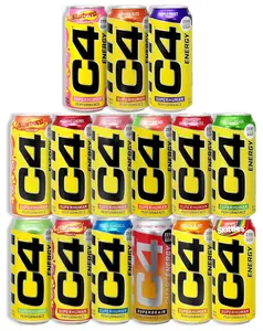 C4 Performance Energy Drink, 16 Fl Oz (Pack of 12)