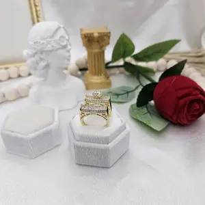 LaYaiBoutique #2288 wedding ring, 14k gold plated, high quality