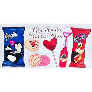 No Dieta Starter Pack - UVDTF Wrap for cups/hard surfaces sticker