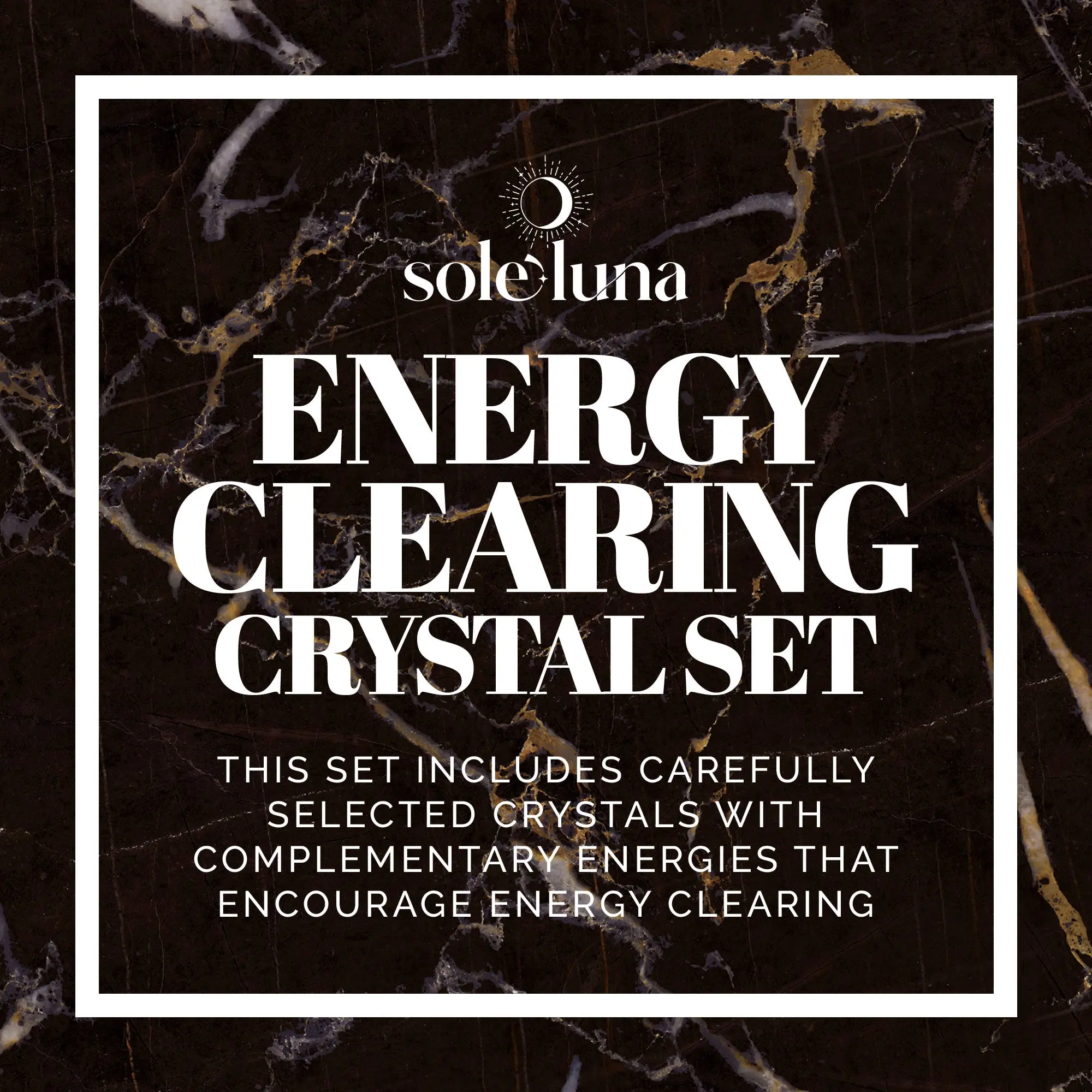 Energy Clearing Crystal Set