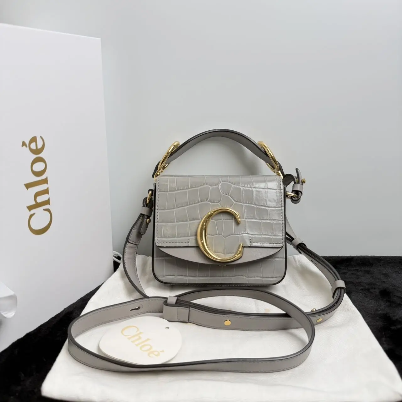 Pre-owned Chloé Chloe Leather Shoulder Bag D0630212612