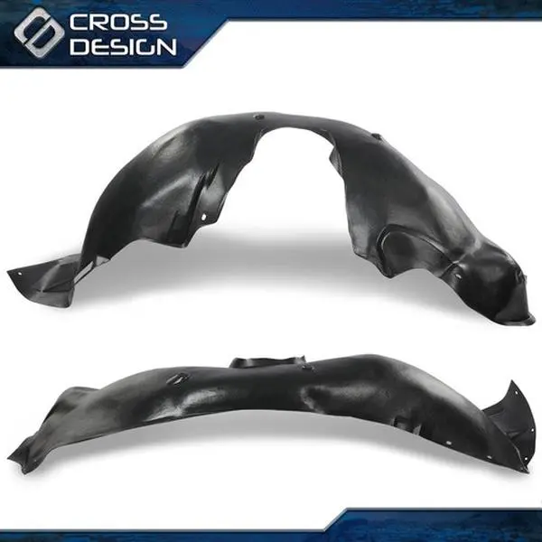 CROSSDESIGN 1Pair Fender  Splash Shield, 2-Door Convertible Front Left&Right, Wheel-Protecting Fit For 2014-2015 Chevrolet Camaro