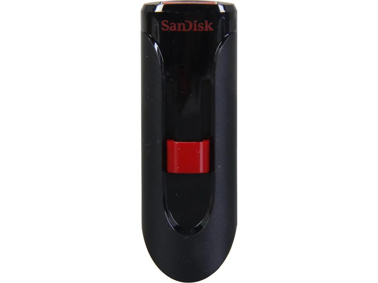 SanDisk Cruzer Glide 64 GB USB 2.0 Flash Drive - Black, Red