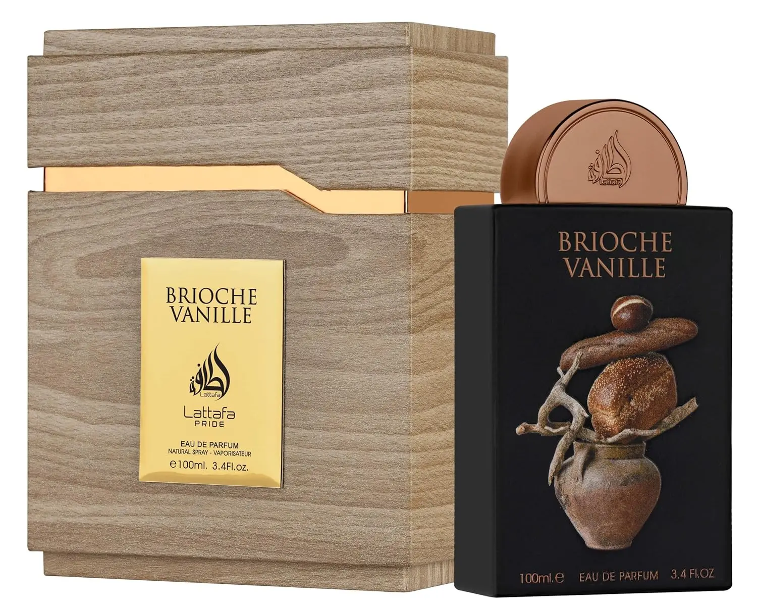 Brioche Vanille by Lattafa Pride – 100ml Eau de Parfum | Decadent Gourmand Vanilla Fragrance