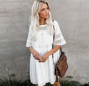 Macramé Vibes • Crochet Detail Cover-Up