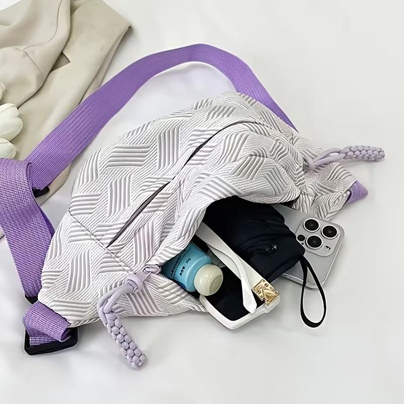 Small Sling Bakpack Crossbody Bags for Women Chest Bag Cross Body Bag Fanny Pack for Outdoors Hiking Traveling,Crossbody Small Sling Backpack Sling Bag for Women Men,Mother's Day Gifts