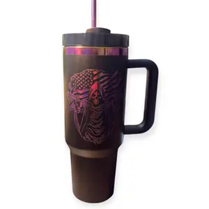 Nighthawk Reaper Stainless Steel 40 oz Cup