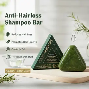 Repairs damaged hair Shampoo Bar - promotes hair growth, suitable for hair loss, dry, oily, and dandruff-prone hair, everyday use or special hair care#Summervibes
