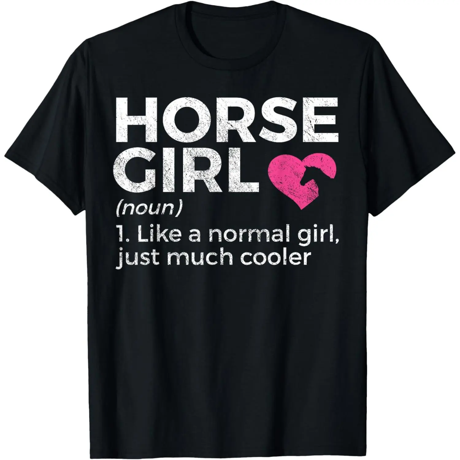 Horse Girl Definition Horse Lover T-Shirt