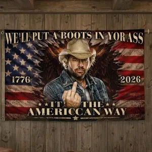 250 Years Freedom USA Flag, 1776–2026 Eagle Betsy Ross Grommet Flag, American History Patriotic Banner, Outdoor Wall Decor