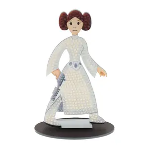 Sparkle Pals - Princess Leia Diamond Painting Kit