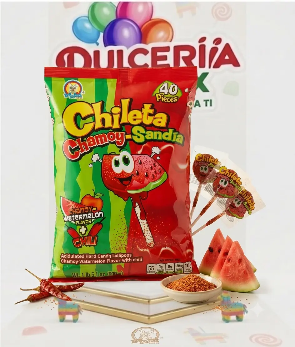 Chalet Chamoy Sandia Lollipop / candy