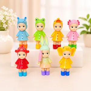Sonny Angel I Love Rainy Day Series Mini Figures - Sealed Blind Box Collectible, Kawaii Desk & Phone Decoration, Ideal Gift for Cute Collectible Fans