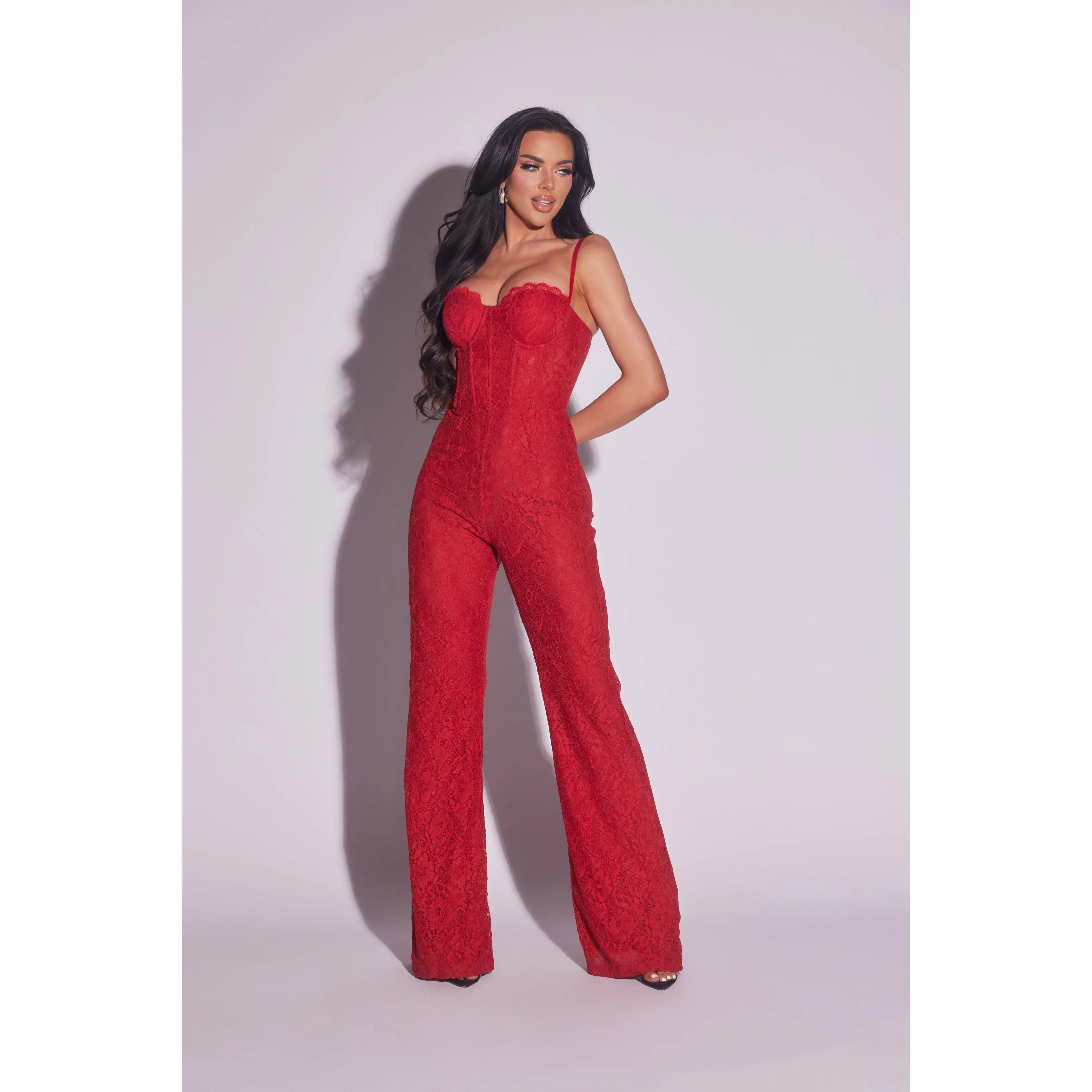 Best Seller Lace Corset Jumpsuit