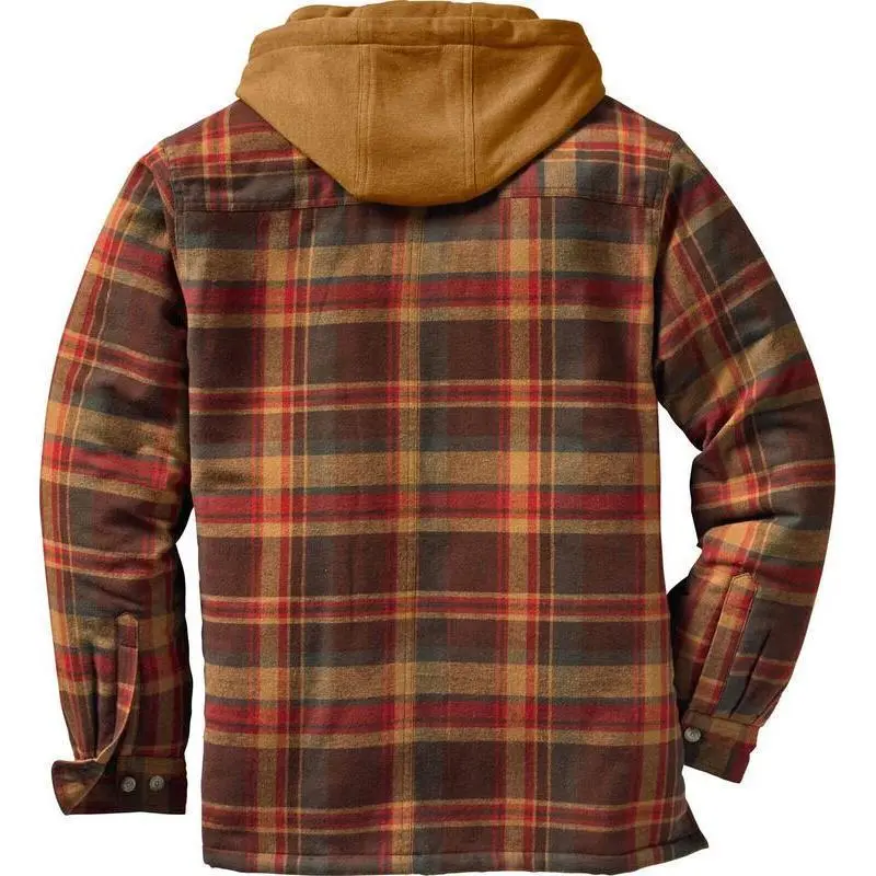 Legendary Whitetails Men's Maplewood Hooded Flannel Shirt Jacket Long Sleeve Legendary Whitetails Men's Maplewood Hooded Flannel Shirt Jacket Long Sleeve