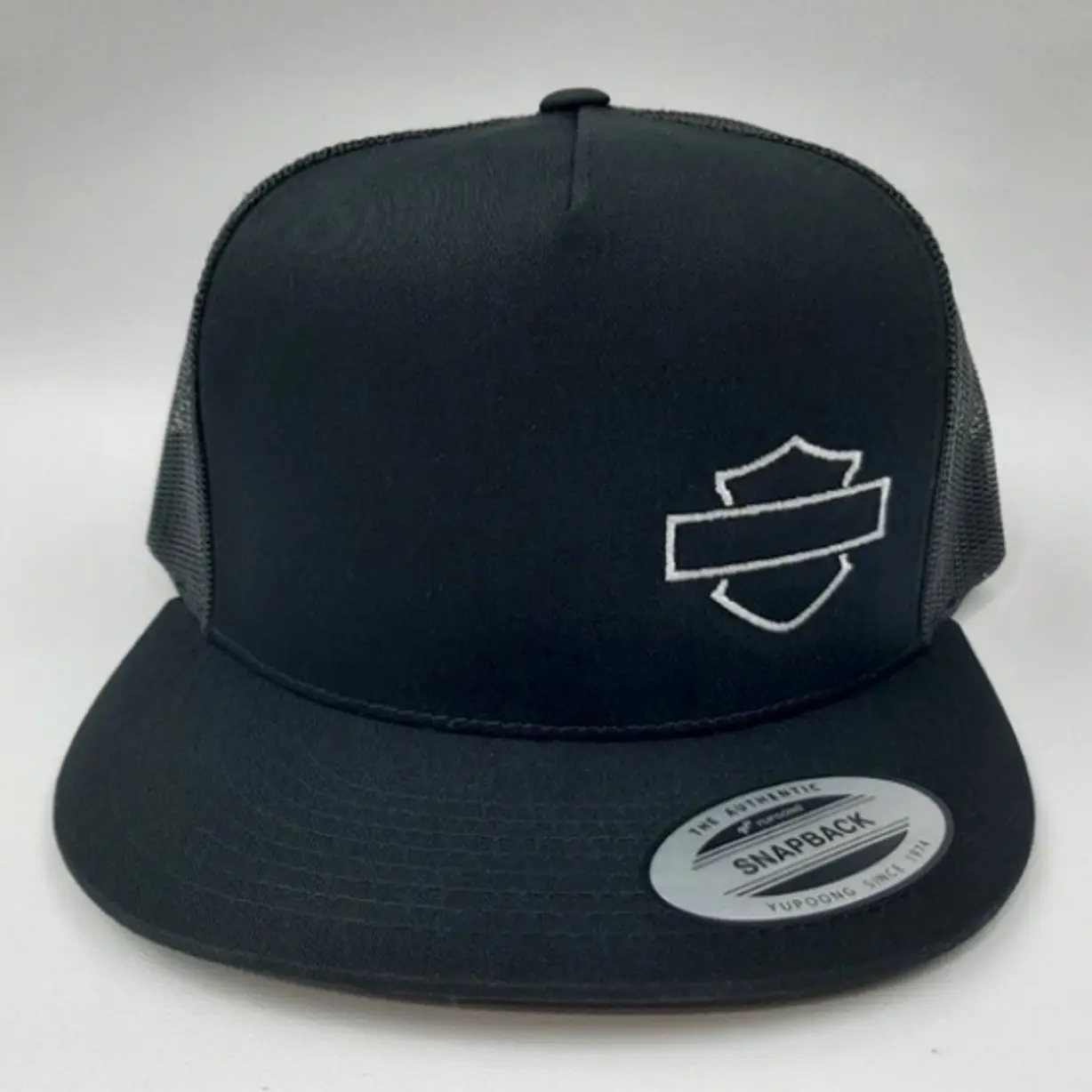 Harley Motocycle Trucker Embroidered Retro Hat Trucker Hat Many Colors Snapback Hat, Unisex Casual Street Style, Gift Idea For Her Him, Unisex Everyday Wear