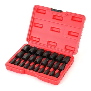 25-Piece Screw Remover Kit, Alloy Steel Broken Bolt Extractor Set, Gift Box, Easy Removal of Stripped Screws and Nuts