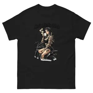 Unisex Classic Tee Gildan 5000 Structured Look 100% Cotton Streetwear T-Shirt with Open-end Yarn & Tubular Construction