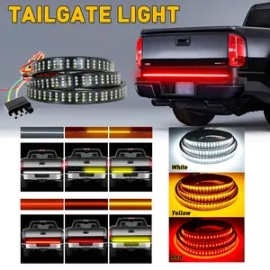 AUXITO 48"/60" LED Strip Tailgate Light Bar Reverse Brake Signal For Chevy Ford Dodge GMC Truck