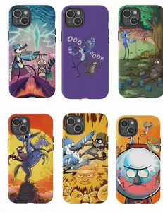 Regular Show Phone Case for iPhone 17 16 15 14 13 12 11 and for Samsung Galaxy S21-S25 Perfect Gift