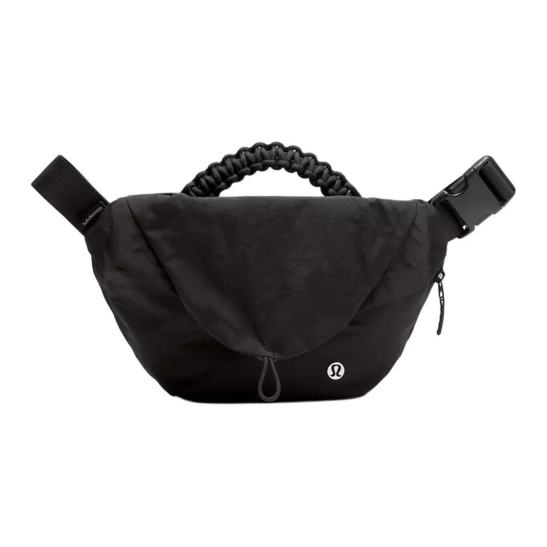 Lululemon 3L Nylon Curved Tote Bag with Top Handle, Unisex Luggage & Women's Handbag
