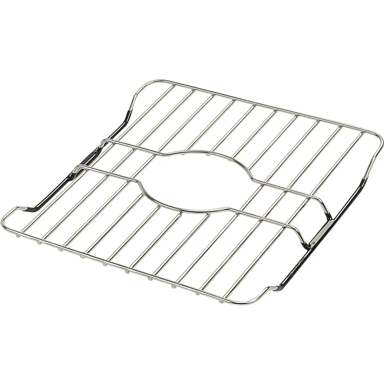 304 Stainless Steel Sink Protector Rack - Rust-Resistant Grid for Kitchen Sink Bottom, Scratch Prevention, Drainage Support,(Small) (10.75"x12.4")